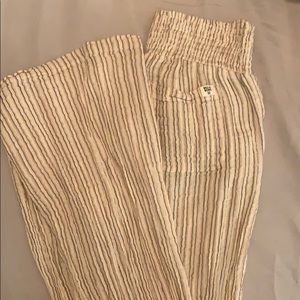 Billabong bell bottom beach pants